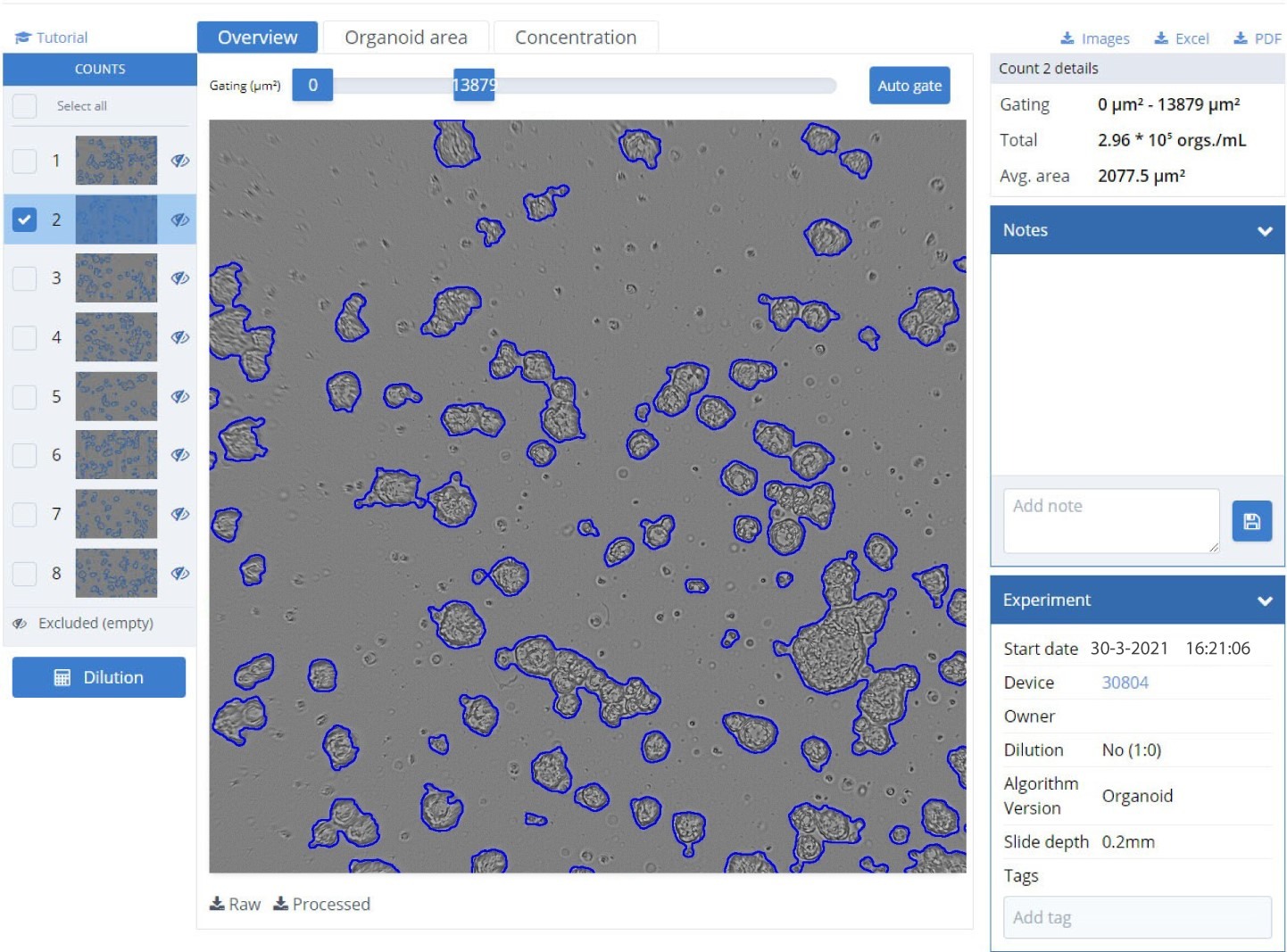 Organoid app